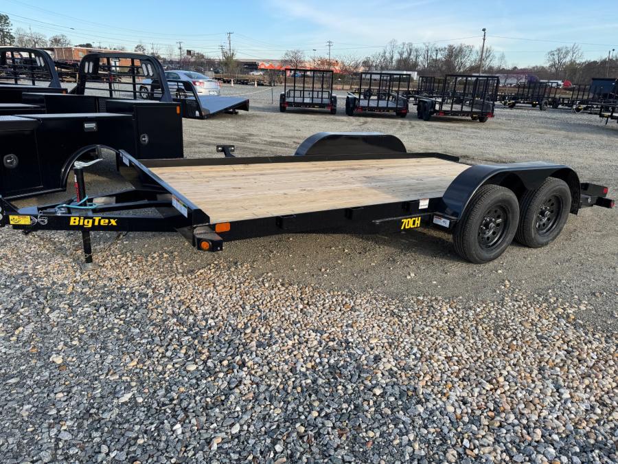 Big Tex 70CH, Car Hauler, 83" x 16', 7K, Dovetail Image 0