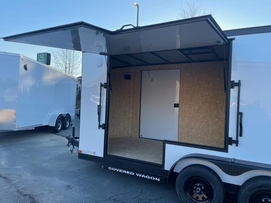 CWG7 Cargo 7 x 16 TA Gold Line by Covered Wagon Trailers Image 2