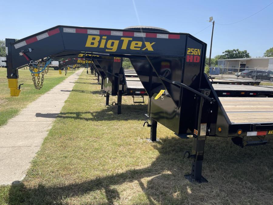 Big Tex 25GN, Gooseneck, 102" x 30', 25.9K, Dovetail, Mega Ramps Image 0
