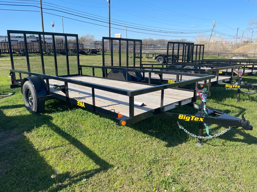 Big Tex 35SA 2,995# SA UTL 77"x10 BLACK Image 0