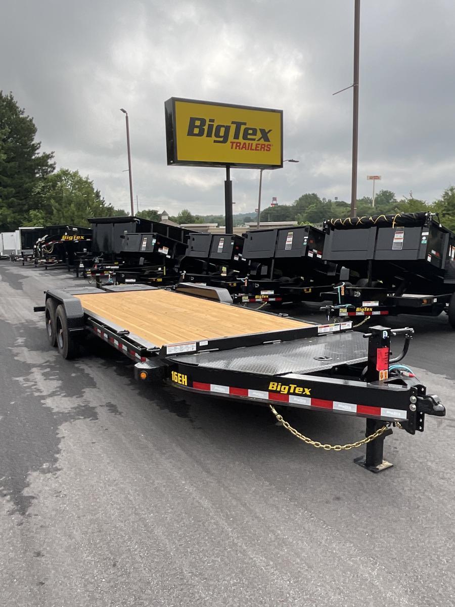 Big Tex 16EH, Equipment, 83″ X 20′, 17.5K, Dovetail, Mega Ramps, X-Series image 0