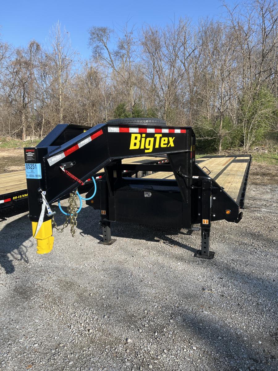 Big Tex 25GN, Gooseneck, 102" x 40', 25.9K, Dovetail, Mega Ramps Image 0