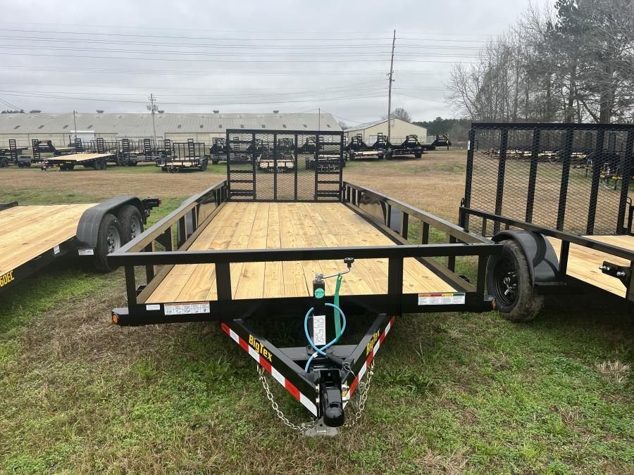 Big Tex 10PI, Utility, 83" x 20', 9.9K, 4' Ramp Gate Image 1