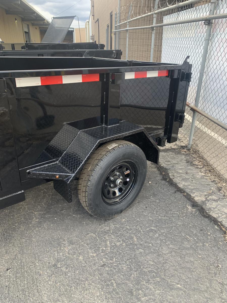 DT374 5X8 Bumper Pull Dump Image 0