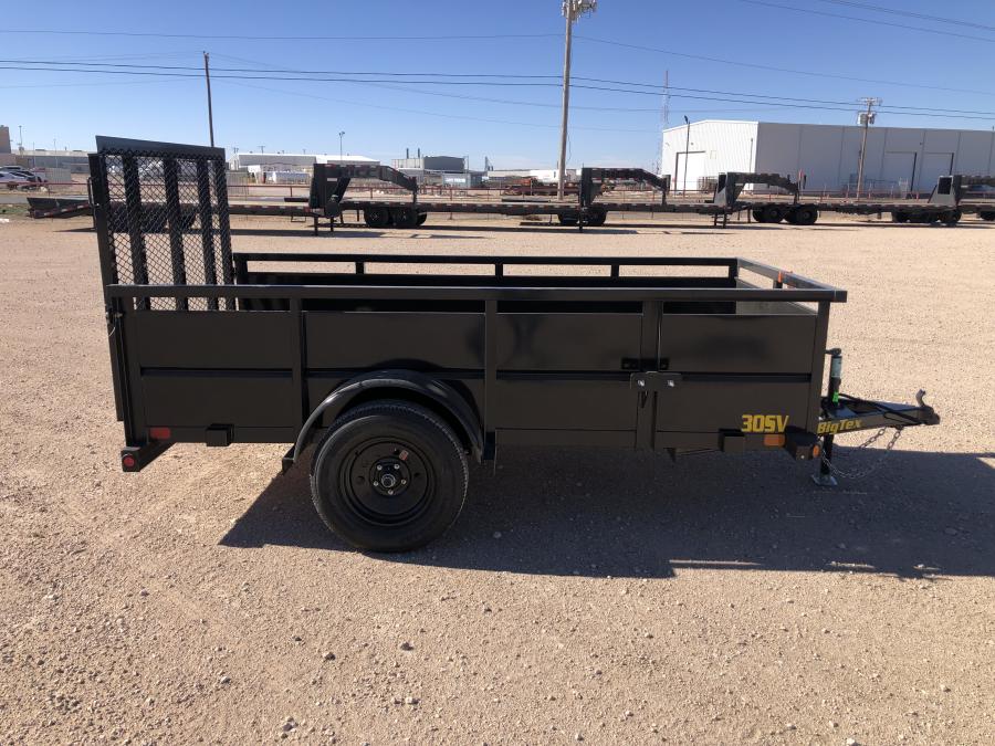 Big Tex 30SV, Single Axle Landscape, 60″ x 10′, 3K image 1