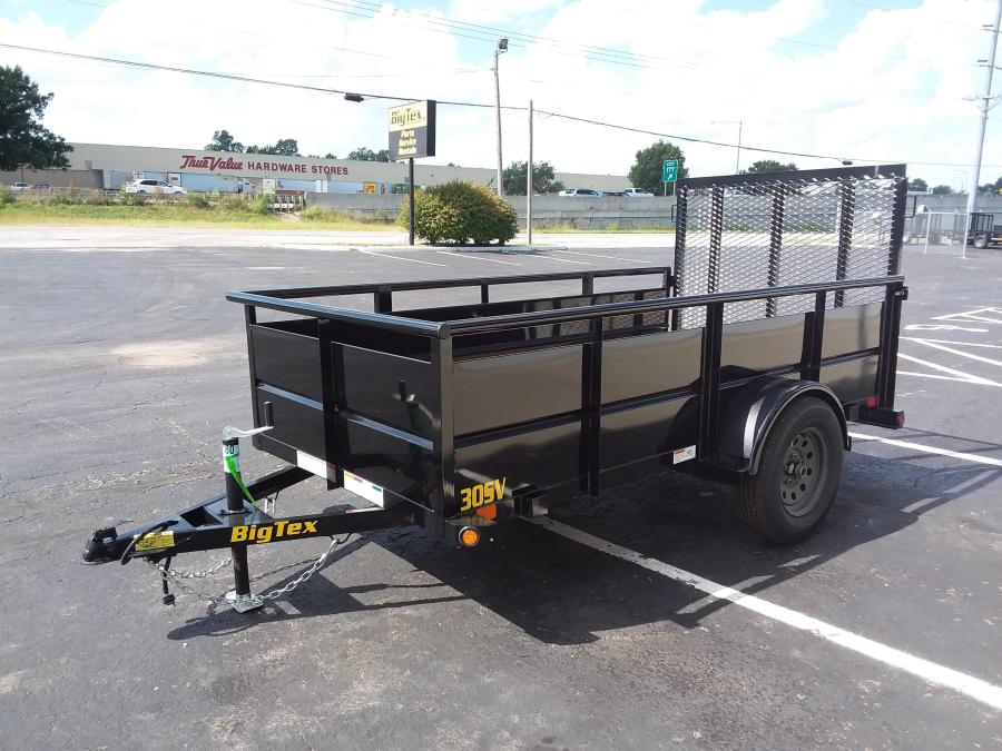 Big Tex 30SV, Single Axle Landscape, 60" x 10', 3K Image 2