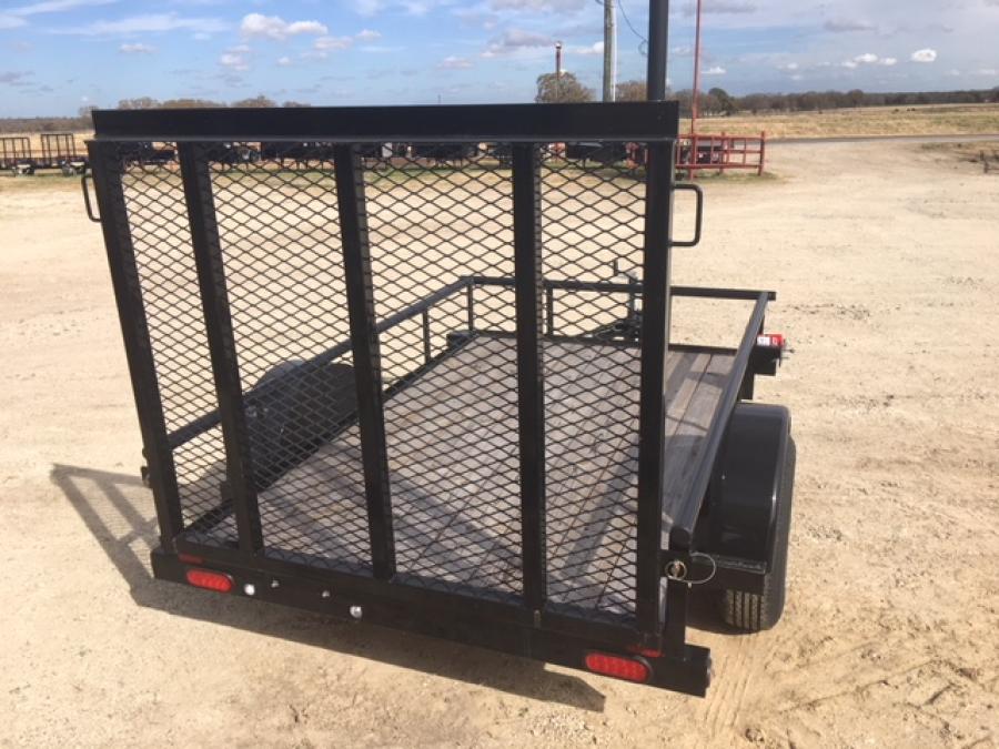 Big Tex 30SA 2,995# SA UTL 60"x8 4RG SPMT BLACK Image 0