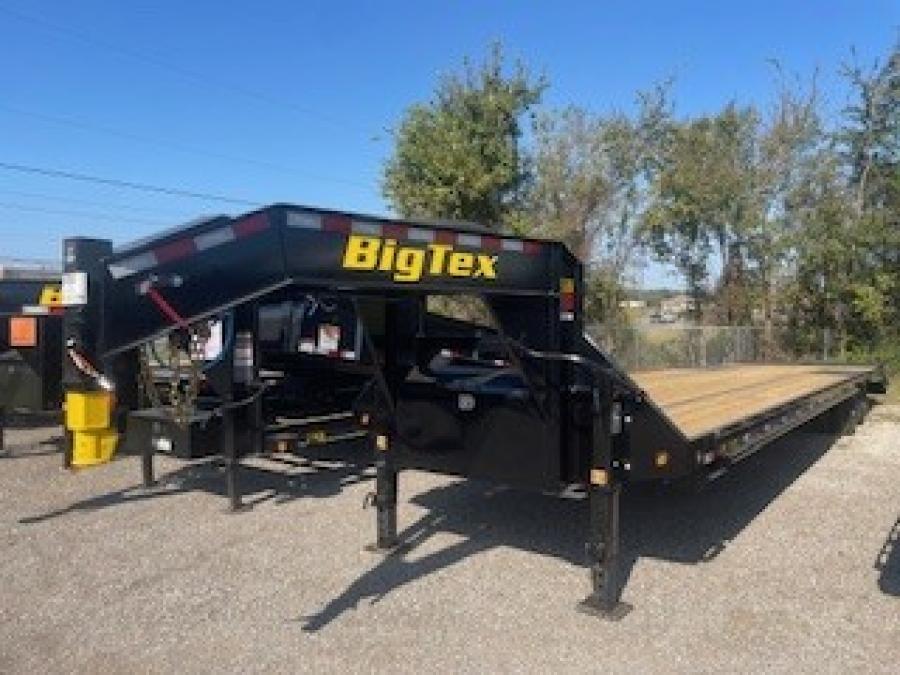 Big Tex 22GN, Gooseneck, 102″ x 40′, 23.9K, Dovetail, Mega Ramps image 0