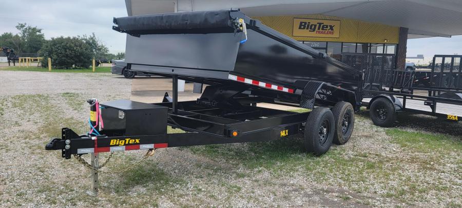 Big Tex 14LX, Dump, 83″ x 14′, 14K, 4′ Sides image 2