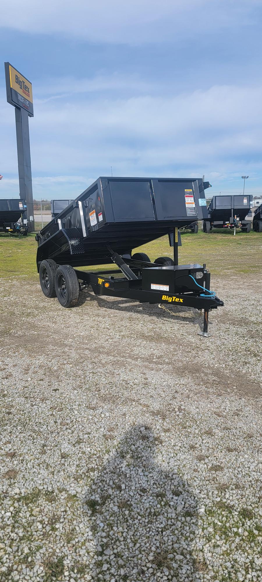 Big Tex 70SR, Dump, 60″ x 10′, 7K, Double Rear Doors image 2
