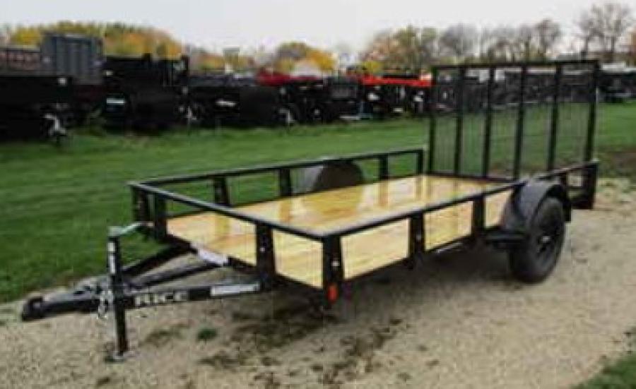 RICE SST RICE - ECON 3.5K SINGLE AXLE UTL 76X10 BLACK - TIRE MT Image 0