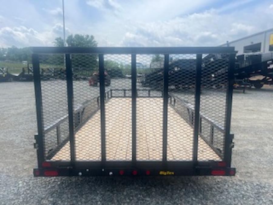 Big Tex 70PI 7K TAND SQ TU UTL 83"X20 2 BRAKES, BLK Image 2