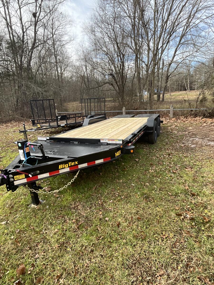 Big Tex 14EH, Equipment, 83" x 18', 15.4K, Dovetail, Mega Ramps, X-Series Image 1