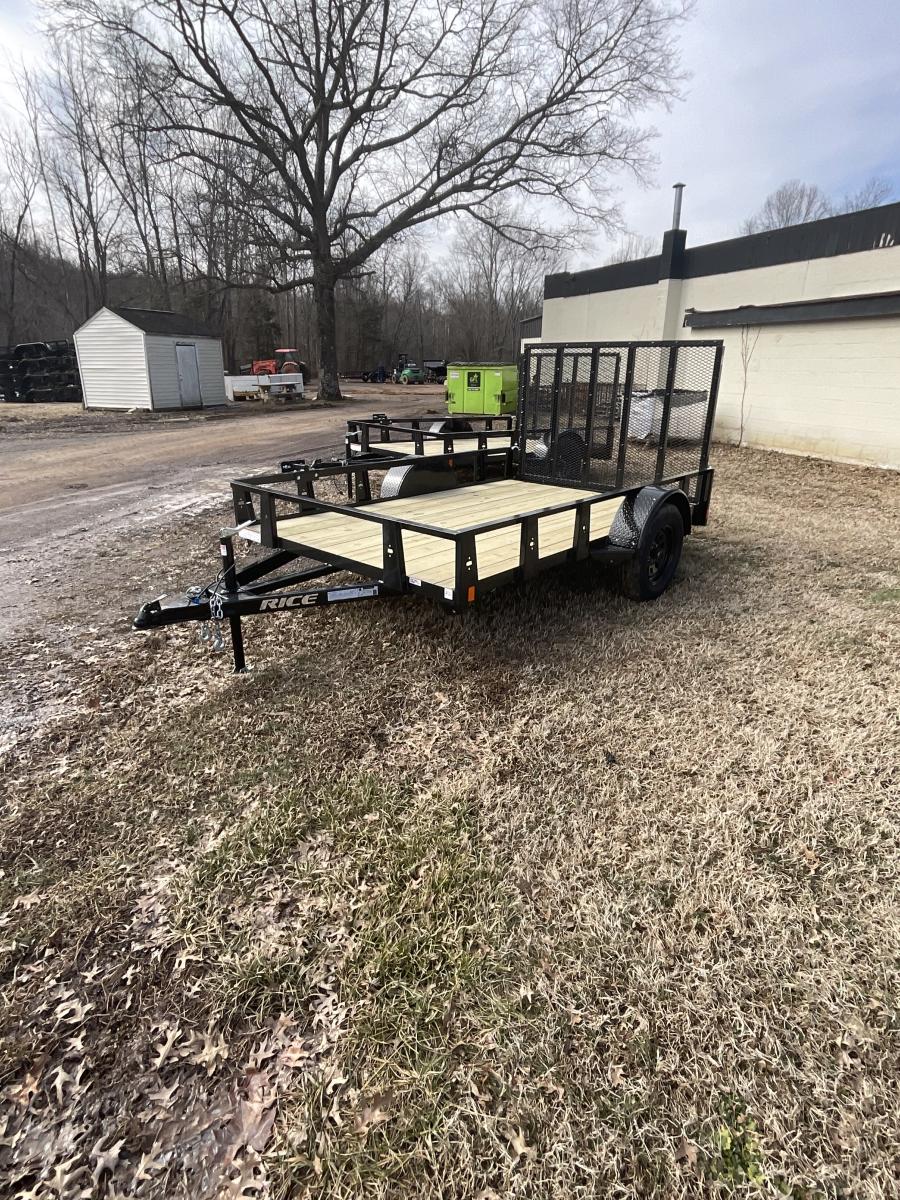 RICE SST RICE - ECON 3.5K SINGLE AXLE UTL 76X12 BLACK - TIRE MT Image 1