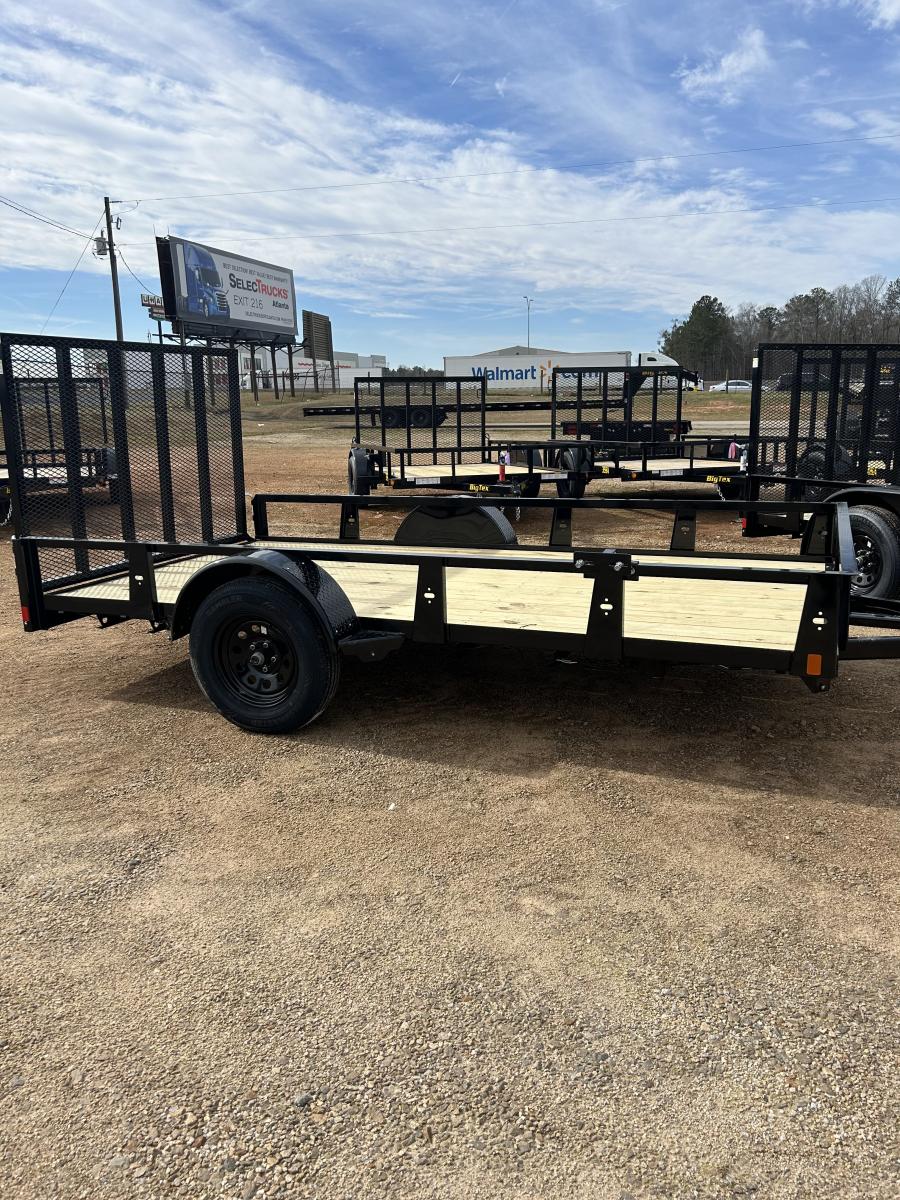 RICE SST RICE - ECON 3.5K SINGLE AXLE UTL 76X12 BLACK - TIRE MT Image 1