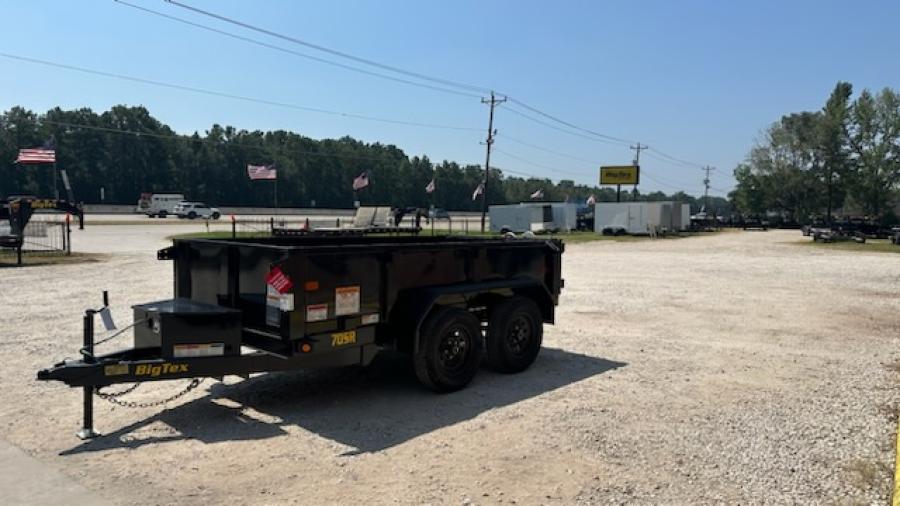 Big Tex 70SR, Dump, 60" x 10', 7K, Double Rear Doors Image 0