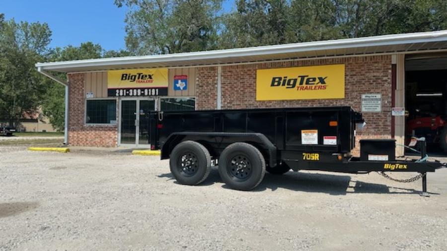 Big Tex 70SR, Dump, 60" x 10', 7K, Double Rear Doors Image 1