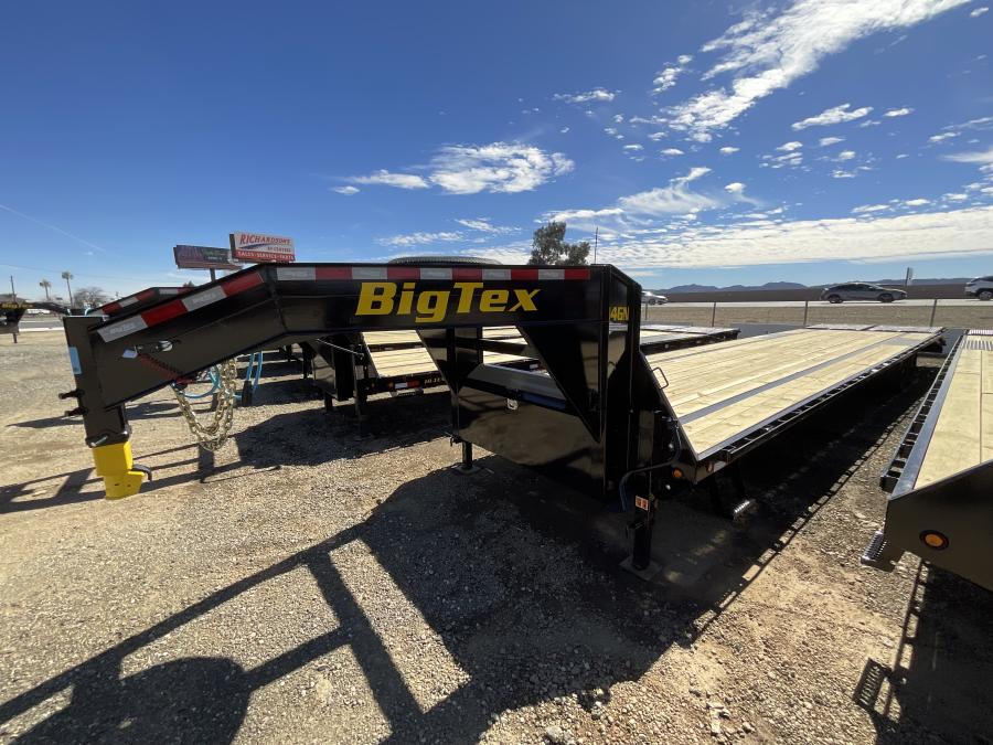 Big Tex 14GN, Gooseneck, 102" x 30', 15.9K, Dovetail, Mega Ramps Image 0