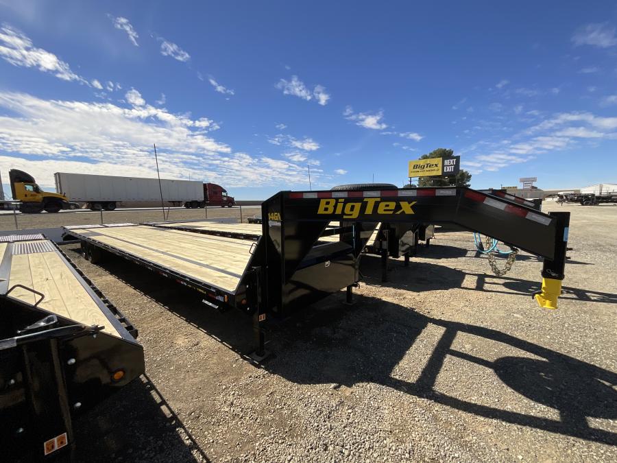 Big Tex 14GN, Gooseneck, 102" x 30', 15.9K, Dovetail, Mega Ramps Image 2