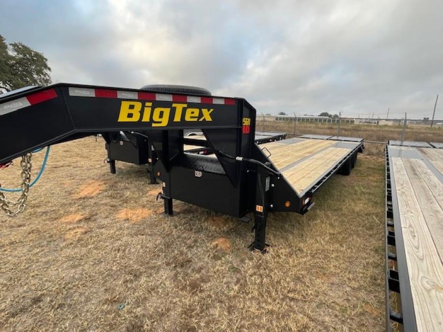 Big Tex 25GN, Gooseneck, 102″ x 30′, 25.9K, Dovetail, Mega Ramps Image 2