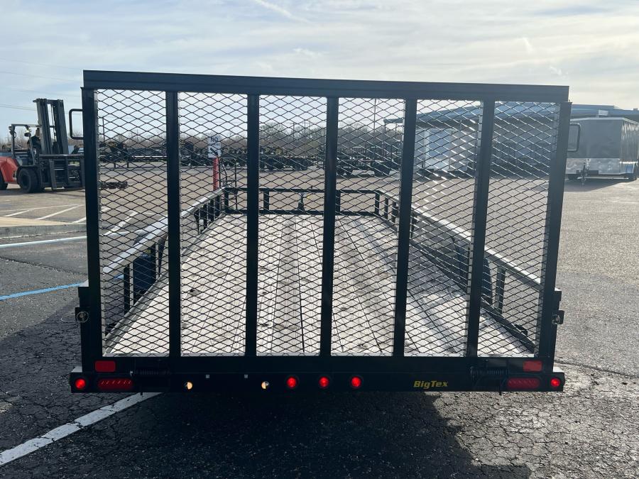 Big Tex 70PI 7K TAND SQ TU UTL 83″x18 2 BRAKES, BLK image 2