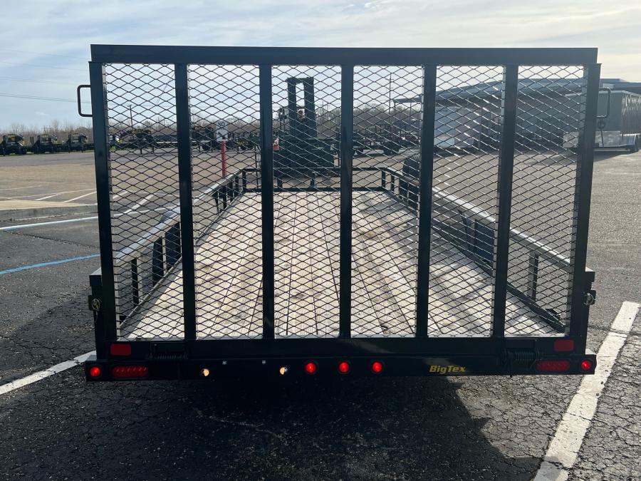 Big Tex 70PI 7K TAND SQ TU UTL 83″X20 2 BRAKES, BLK image 2