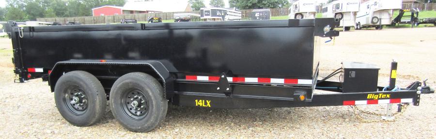 Big Tex 14LX, Dump, 83" x 14', 14K Image 2