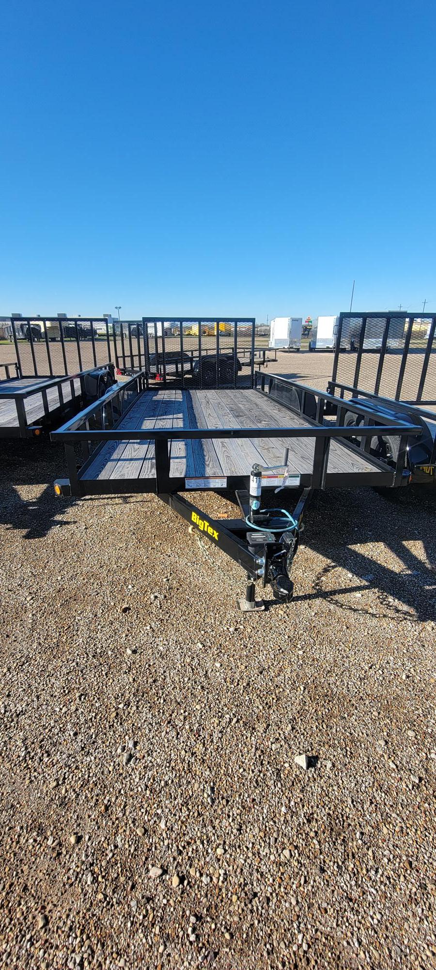 Big Tex 70PI 7K TAND SQ TU UTL 83"x18 BLK Image 0