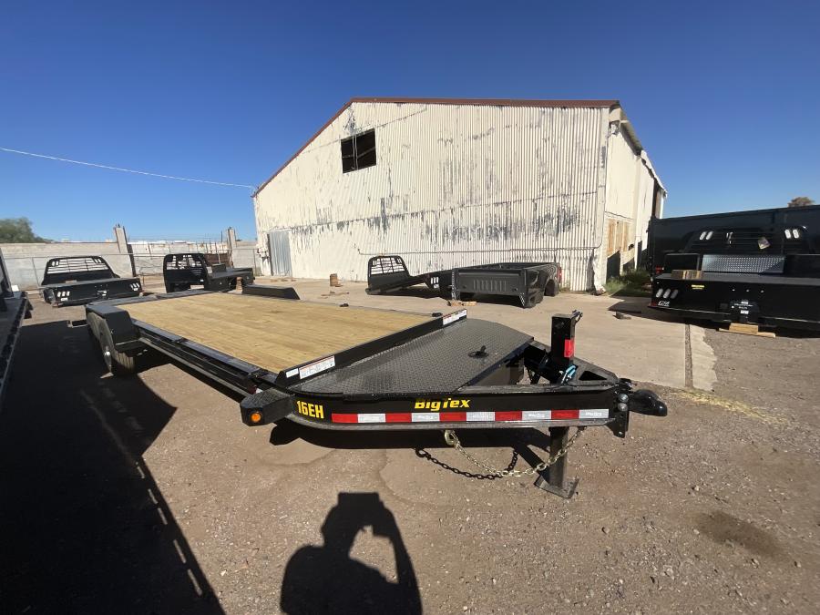 Big Tex 16EH, Equipment, 83″ X 22′, 17.5K, Dovetail, Mega Ramps, X-Series image 0