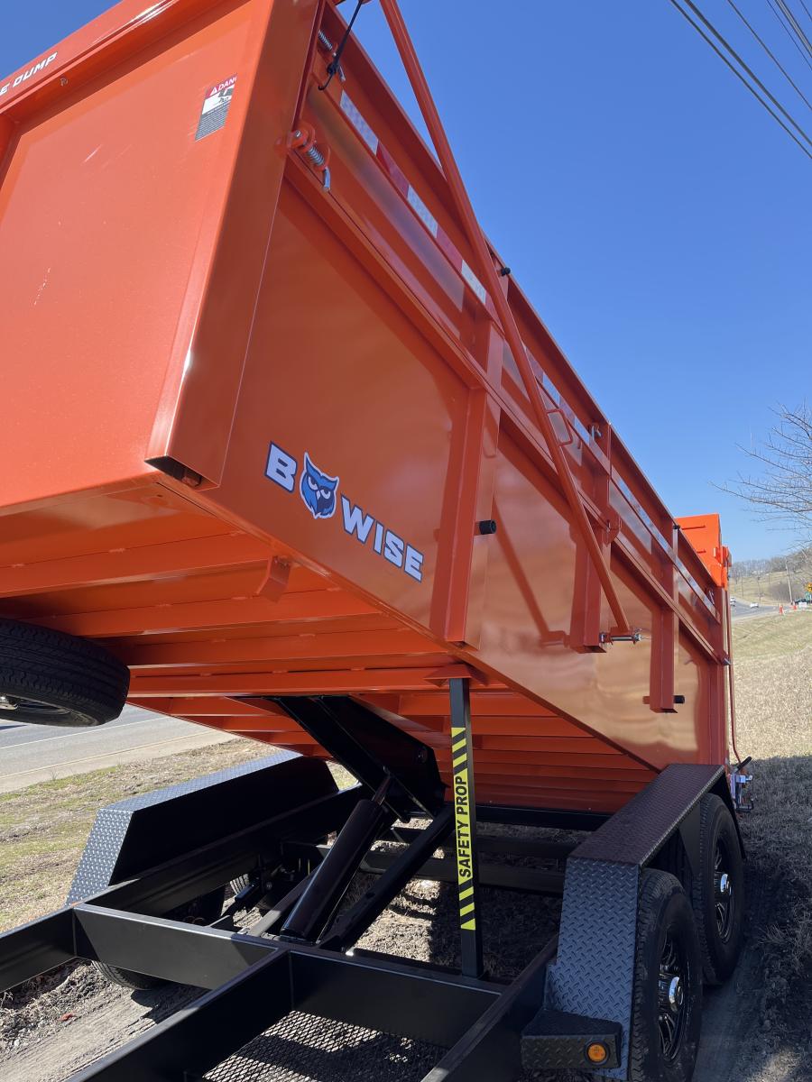 DU71 DU 14-15 BWISE - 15K ULTIMATE DUMP 82"x14 HYD GATE HYD JACK Image 1