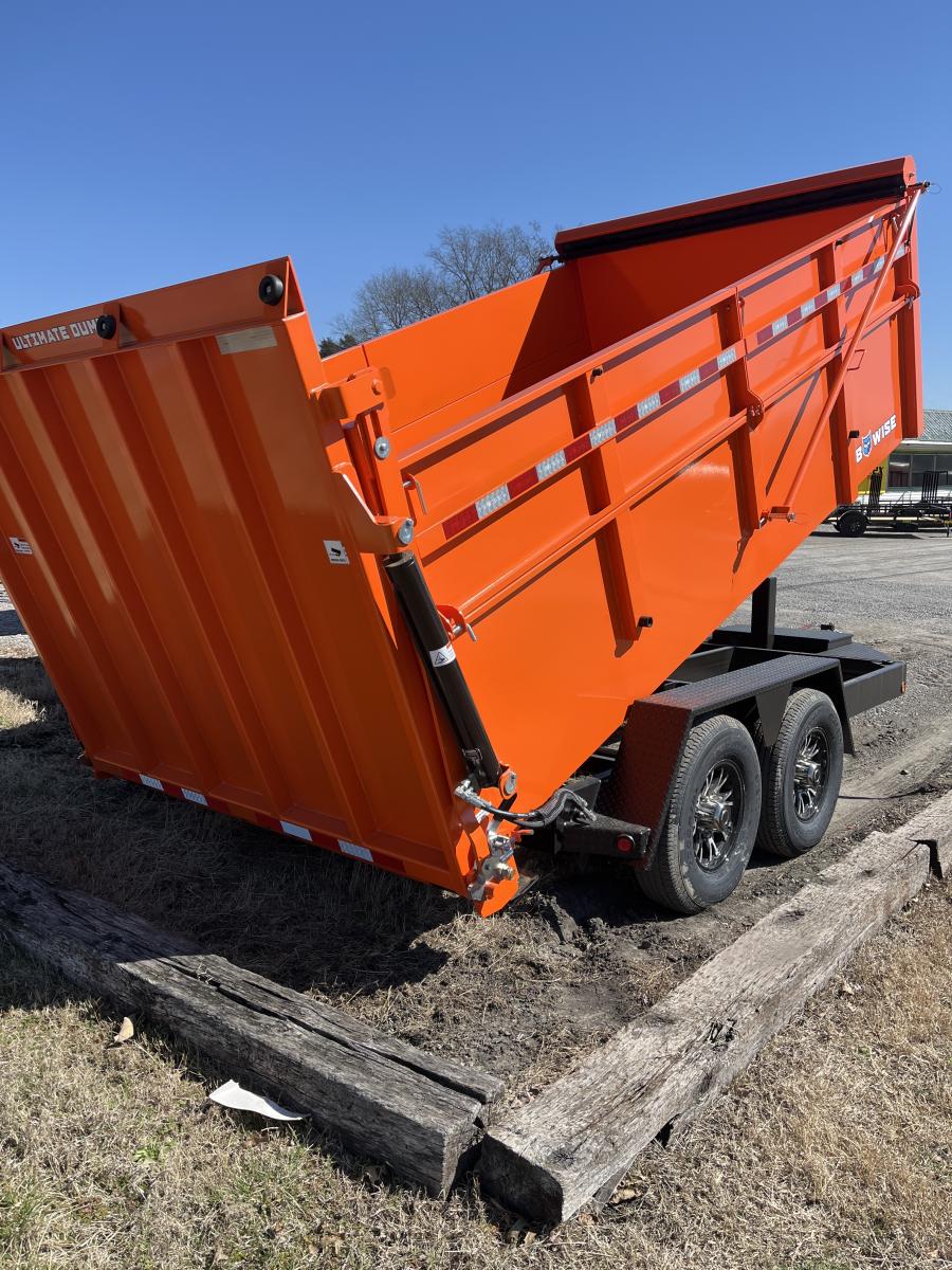 DU71 DU 14-15 BWISE - 15K ULTIMATE DUMP 82"x14 HYD GATE HYD JACK Image 3