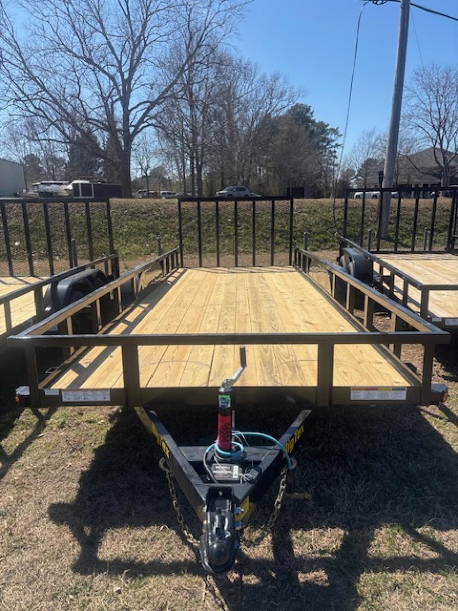 Big Tex 70PI 7K TAND SQ TU UTL 83"X20 2 BRAKES, BLK Image 0