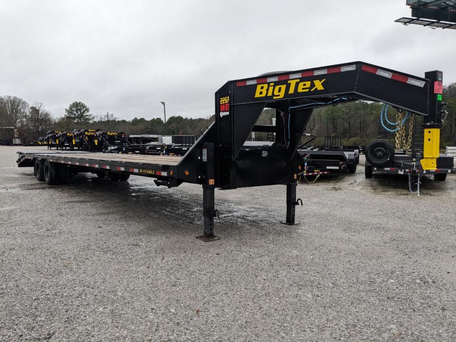 Big Tex 22GN, Gooseneck, 102″ x 40′, 23.9K, Dovetail, Mega Ramps image 0