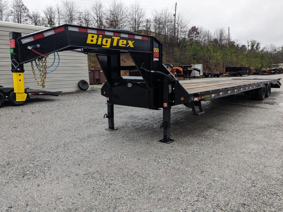 Big Tex 22GN, Gooseneck, 102″ x 40′, 23.9K, Dovetail, Mega Ramps image 1