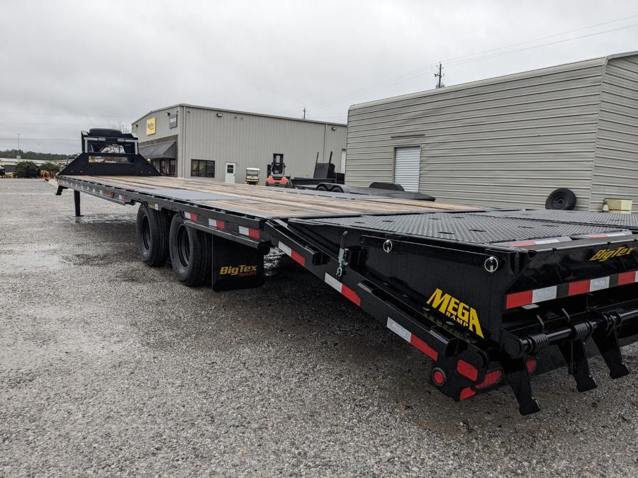 Big Tex 22GN, Gooseneck, 102″ x 40′, 23.9K, Dovetail, Mega Ramps image 2