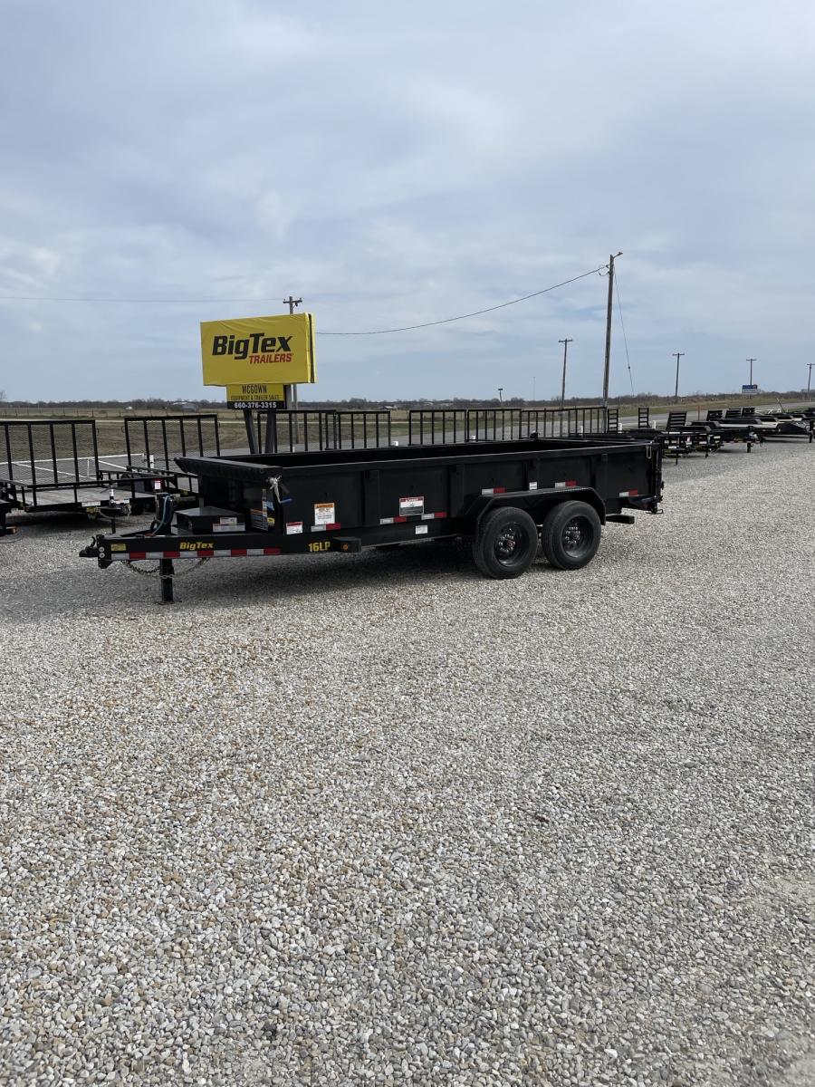 Big Tex 16LP, Dump, 83" x 16', 17.5K Image 0