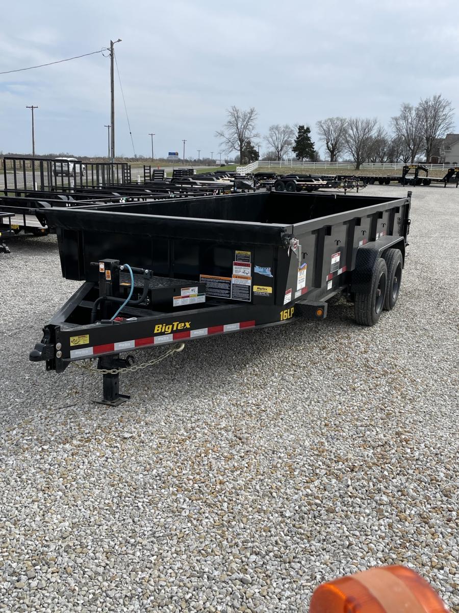 Big Tex 16LP, Dump, 83" x 16', 17.5K Image 3