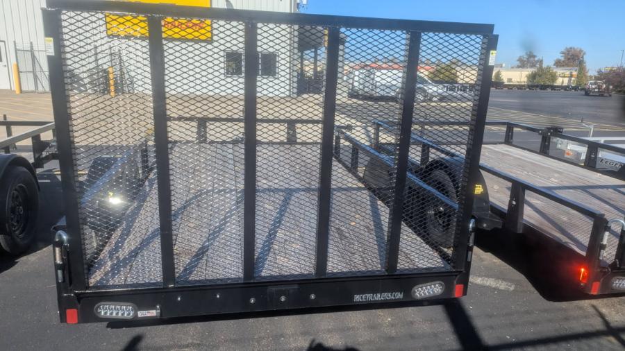 RICE SST RICE - ECON 3.5K SINGLE AXLE UTL 76X12 BLACK - TIRE MT Image 2