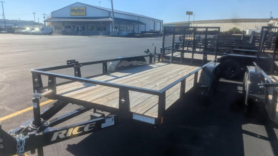 RICE SST RICE - ECON 7K TANDEM AXLE UTL 76X14 BLACK - TIRE MT Image 2