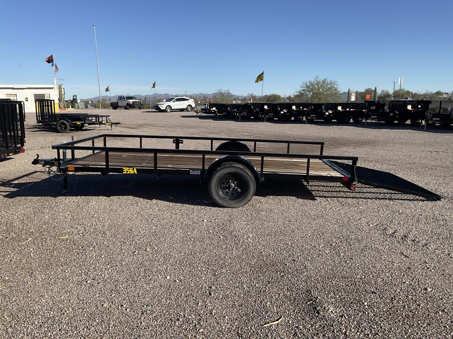 Big Tex 35SA 2,995# SA UTL 77″x14 BLACK image 1