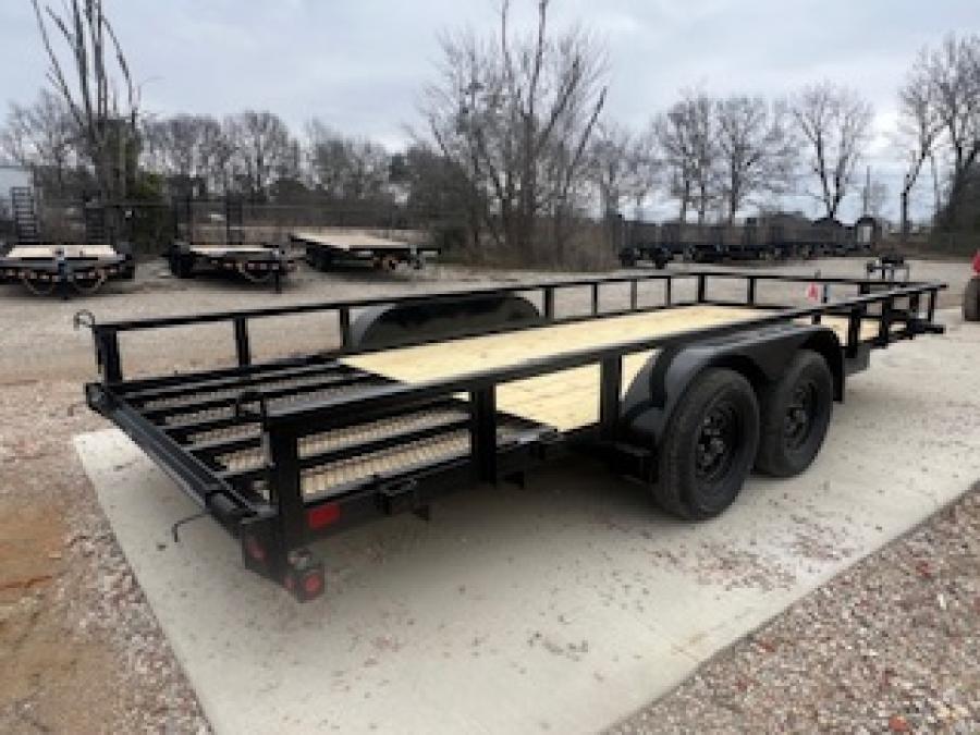 Big Tex 70PI 7K TAND SQ TU UTL 83"x18 BLK Image 4