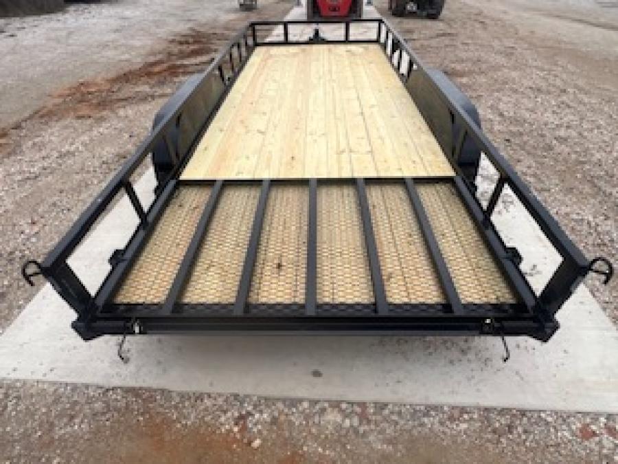 Big Tex 70PI 7K TAND SQ TU UTL 83"x18 BLK Image 6