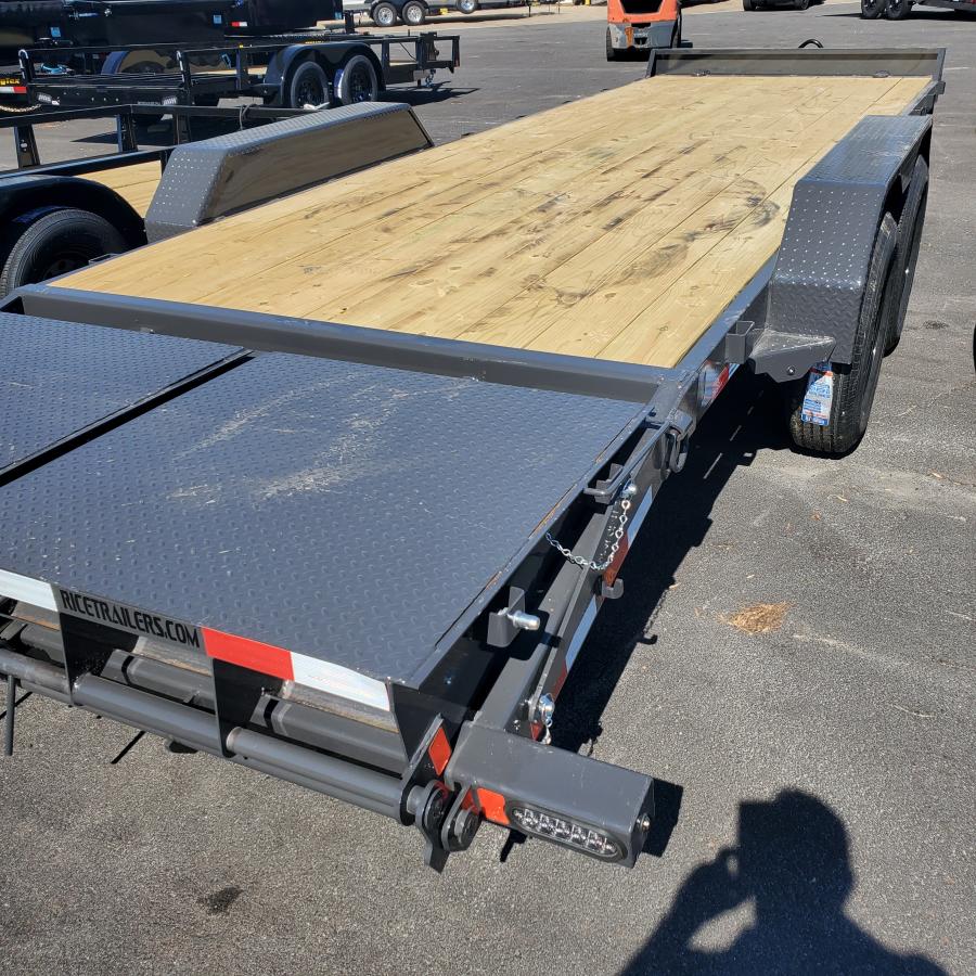 Rice Trailers FME RICE - MAGNUM 14K EQUIPMENT HAULER 20+3 GREY - STANDARD Image 1