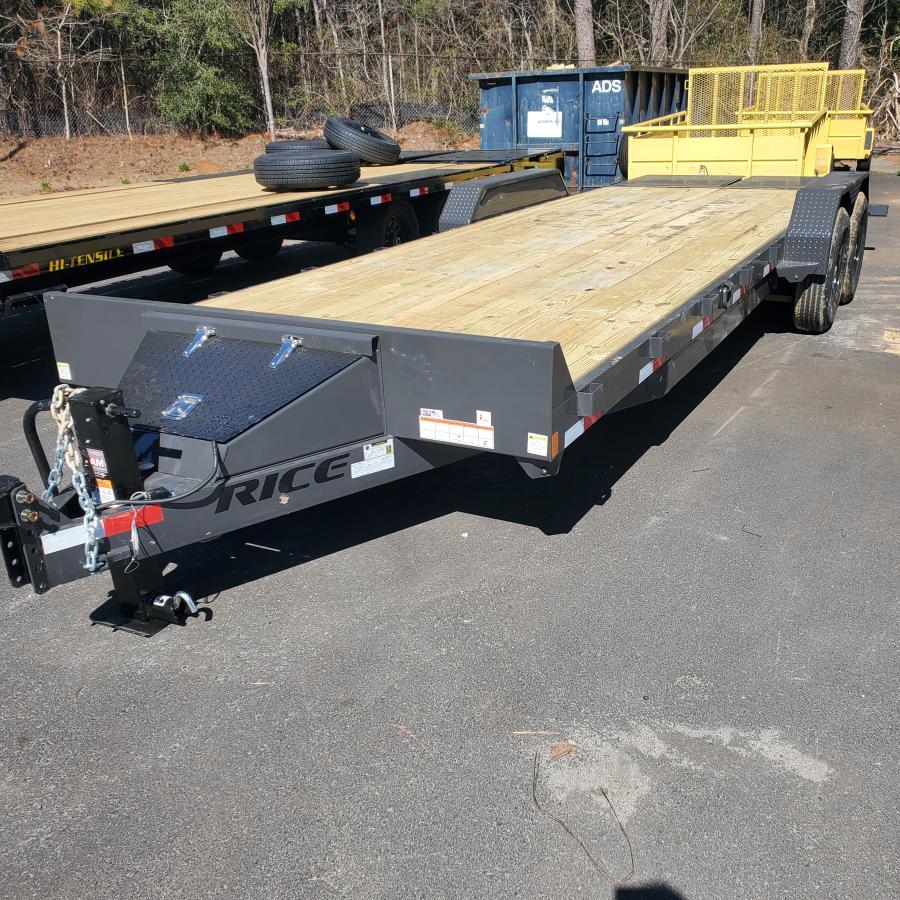 Rice Trailers FME RICE - MAGNUM 14K EQUIPMENT HAULER 20+3 GREY - STANDARD Image 0