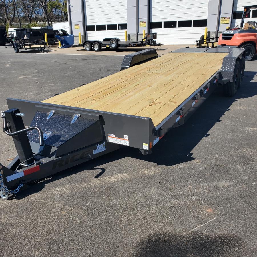 Rice Trailers FME RICE - MAGNUM 14K EQUIPMENT HAULER 20+3 GREY - STANDARD Image 0