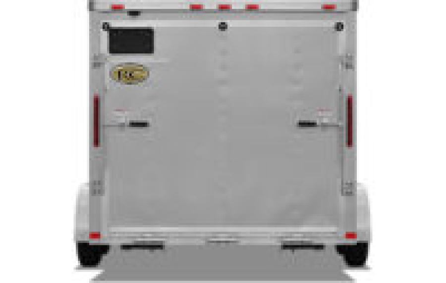RWT7 RWT 7 x 16 TA FLAT TOP WEDGE ENCLOSED TRAILER BY RC Image 1
