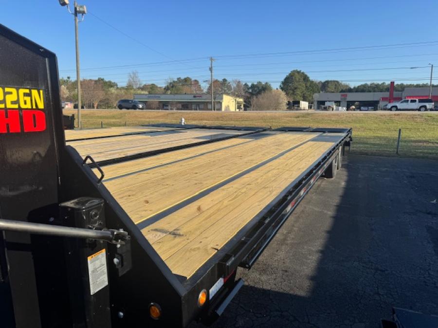 Big Tex 22GN, Gooseneck, 102" x 35', 23.9K, Dovetail, Mega Ramps Image 0