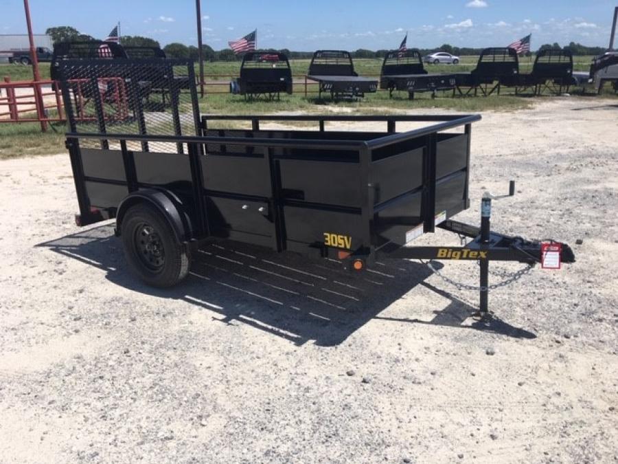 Big Tex 30SV, Single Axle Landscape, 60" x 10', 3K Image 0