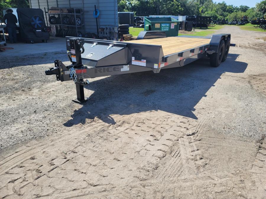 Rice Trailers FME RICE – MAGNUM 14K EQUIPMENT HAULER 20+3 GREY – STANDARD image 0