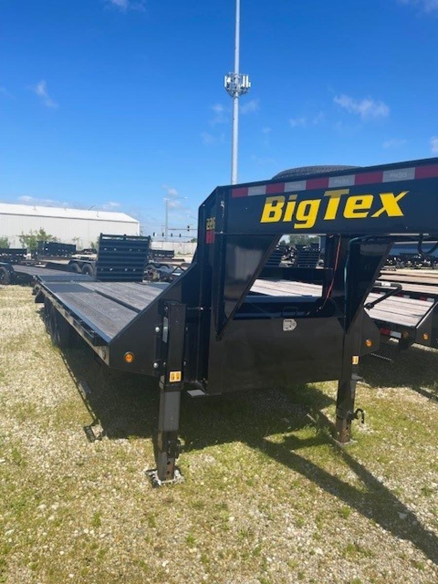 Big Tex 22GN, Gooseneck, 102″ x 30′, 23.9K, Dovetail, Mega Ramps Image 1